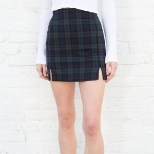 Brandy Melville plaid skirt